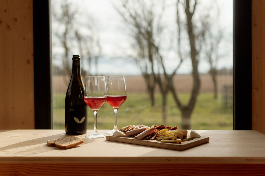 Apéro et vin nature du domaine
