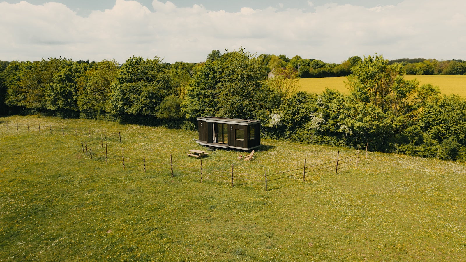 Tiny House seen from above
