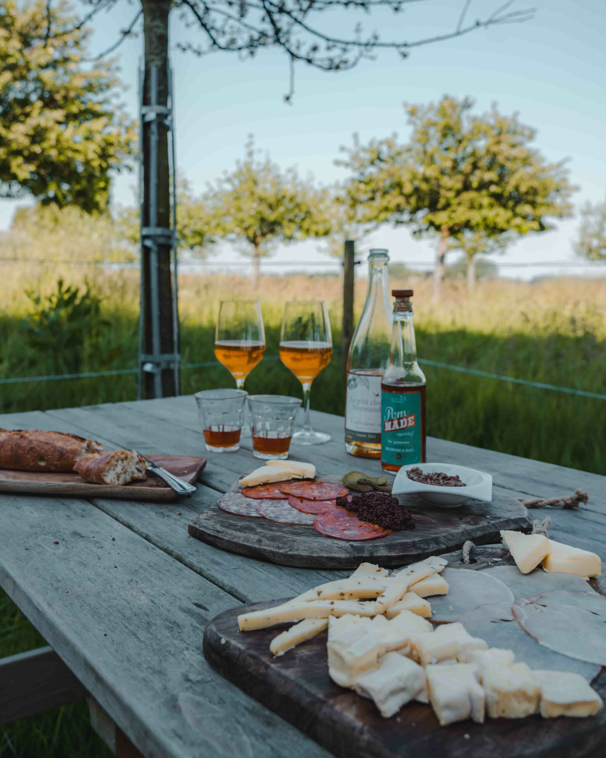Local green aperitif