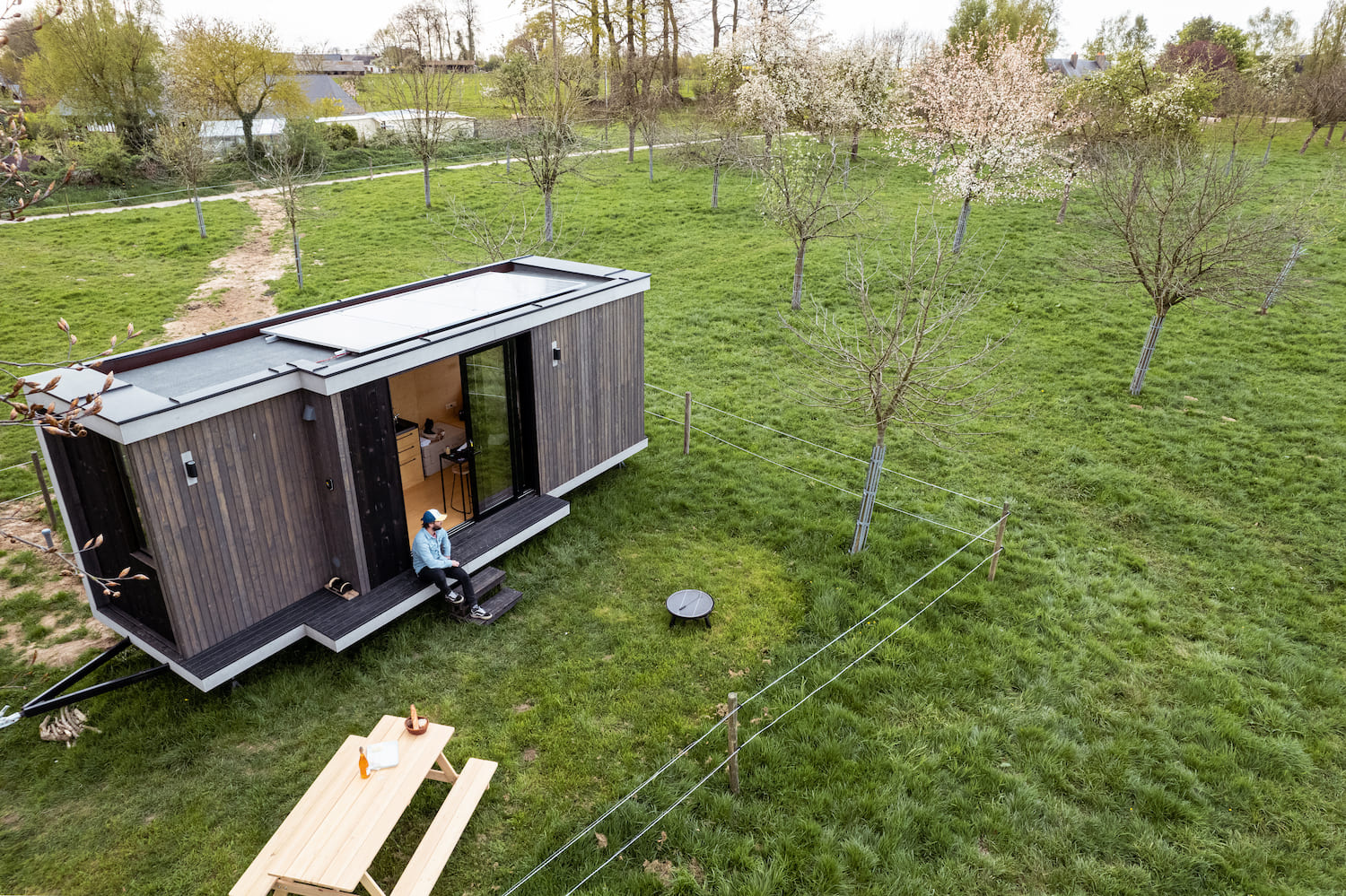 Tiny House vue de haut